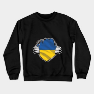 Proud to be Ukrainian ,  ukrainian roots Crewneck Sweatshirt